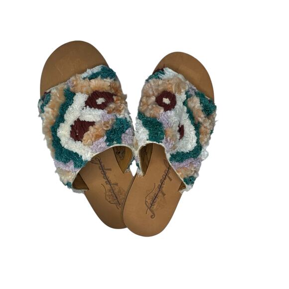 Free People Yuma Woven Mule Size 37 - Picture 1 of 5